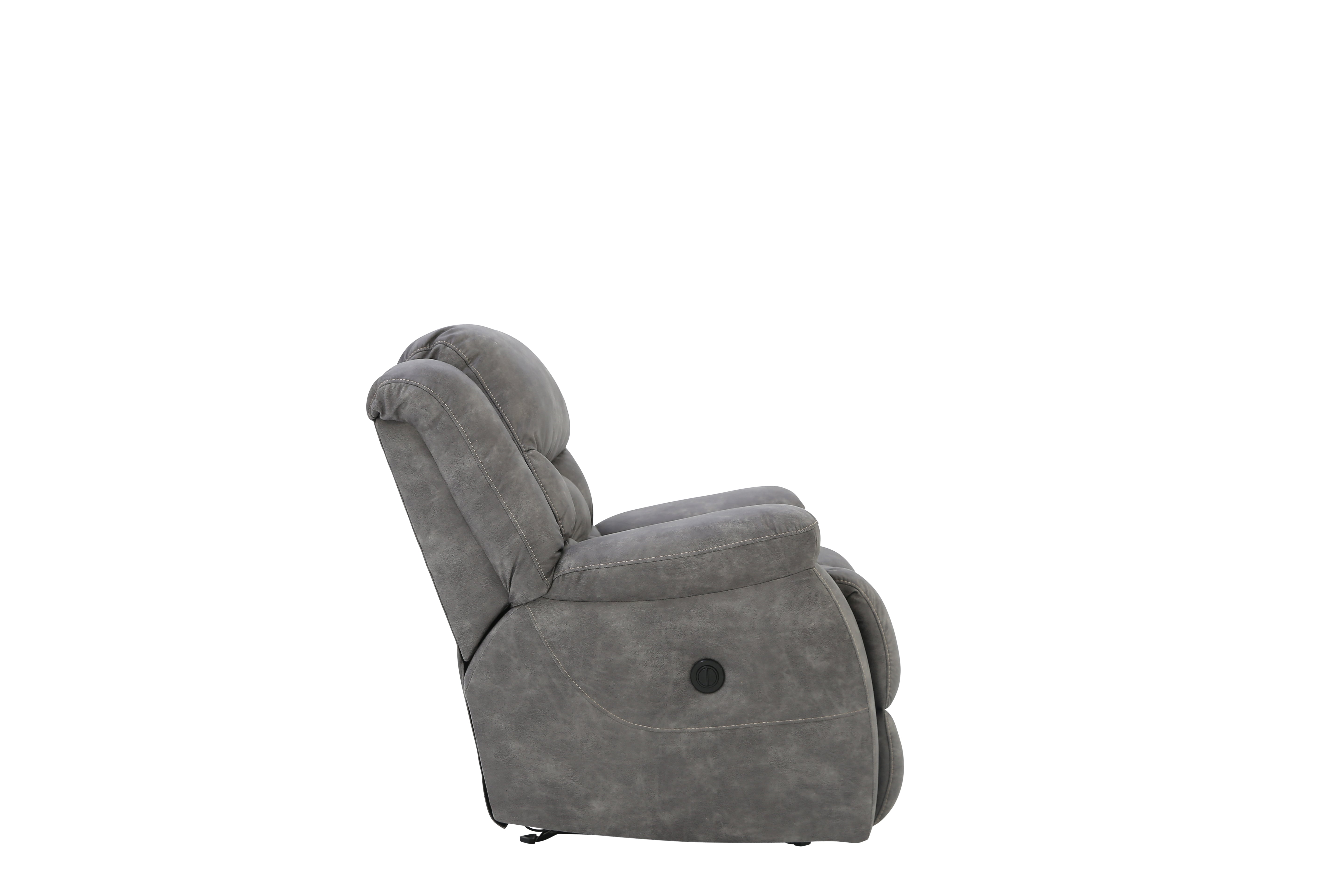 Tatum Power Recliner - Pewter - Additional View 2