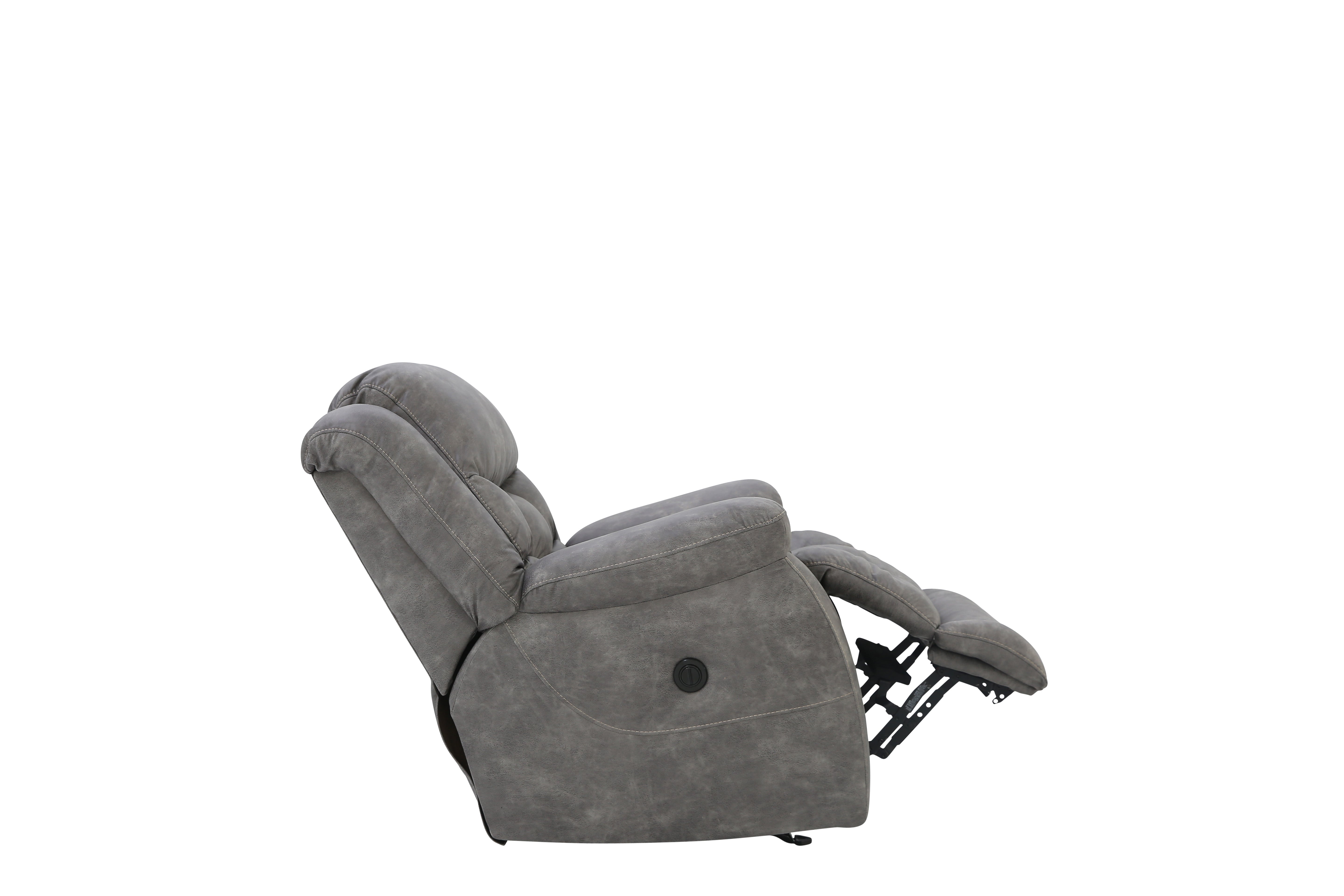 Tatum Power Recliner - Pewter - Additional View 3