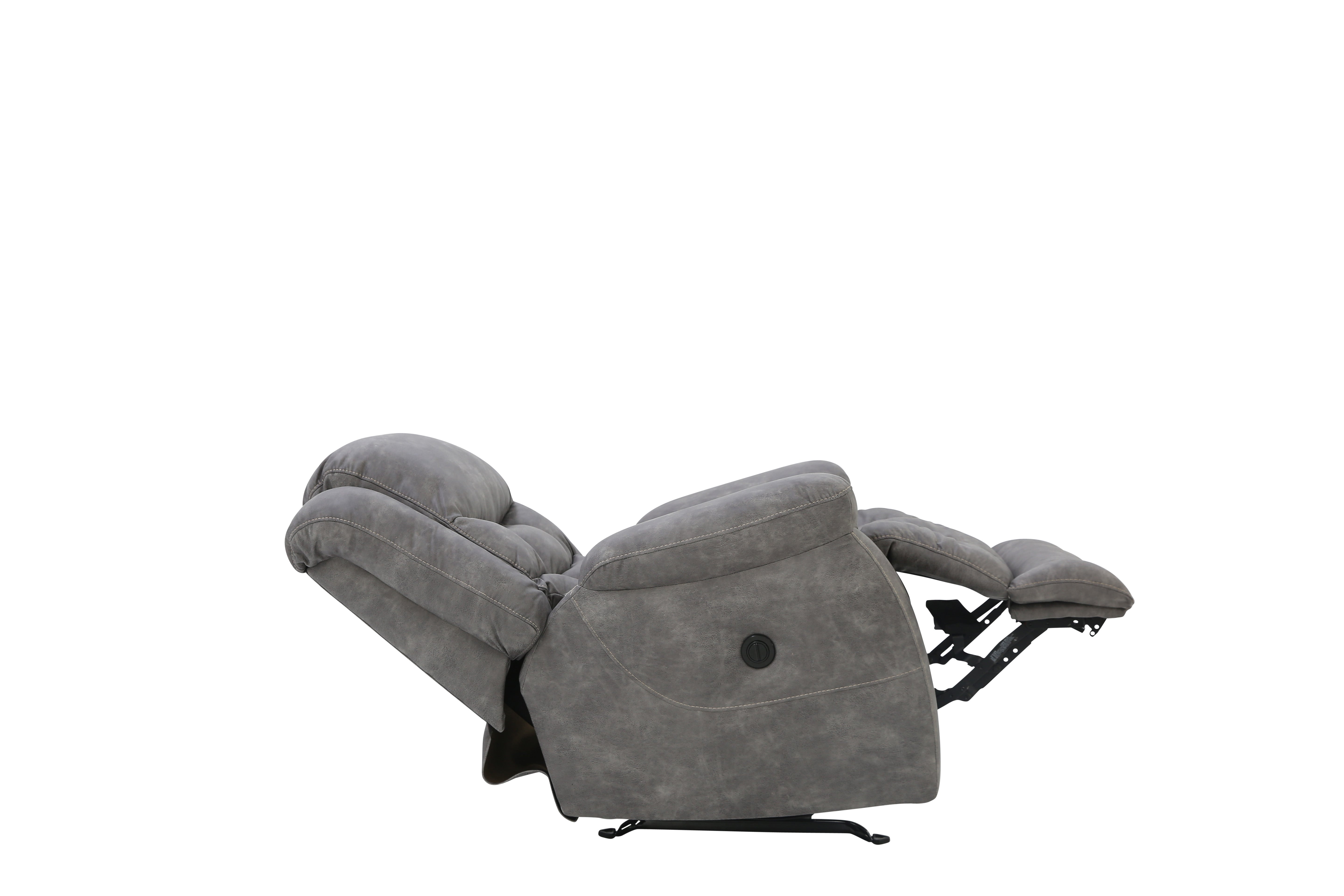 Tatum Power Recliner - Pewter - Additional View 4