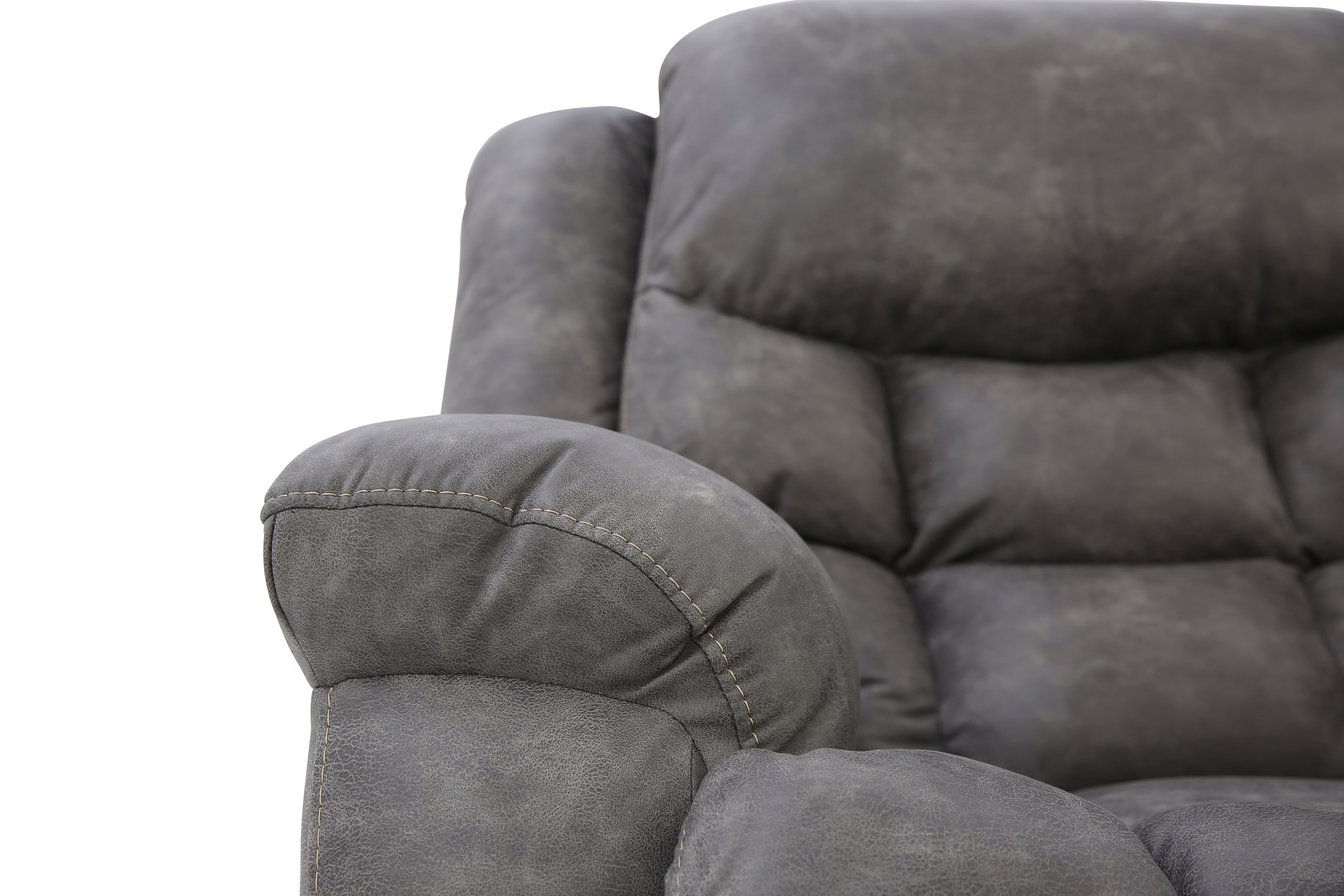 Tatum Power Recliner - Pewter - Additional View 5