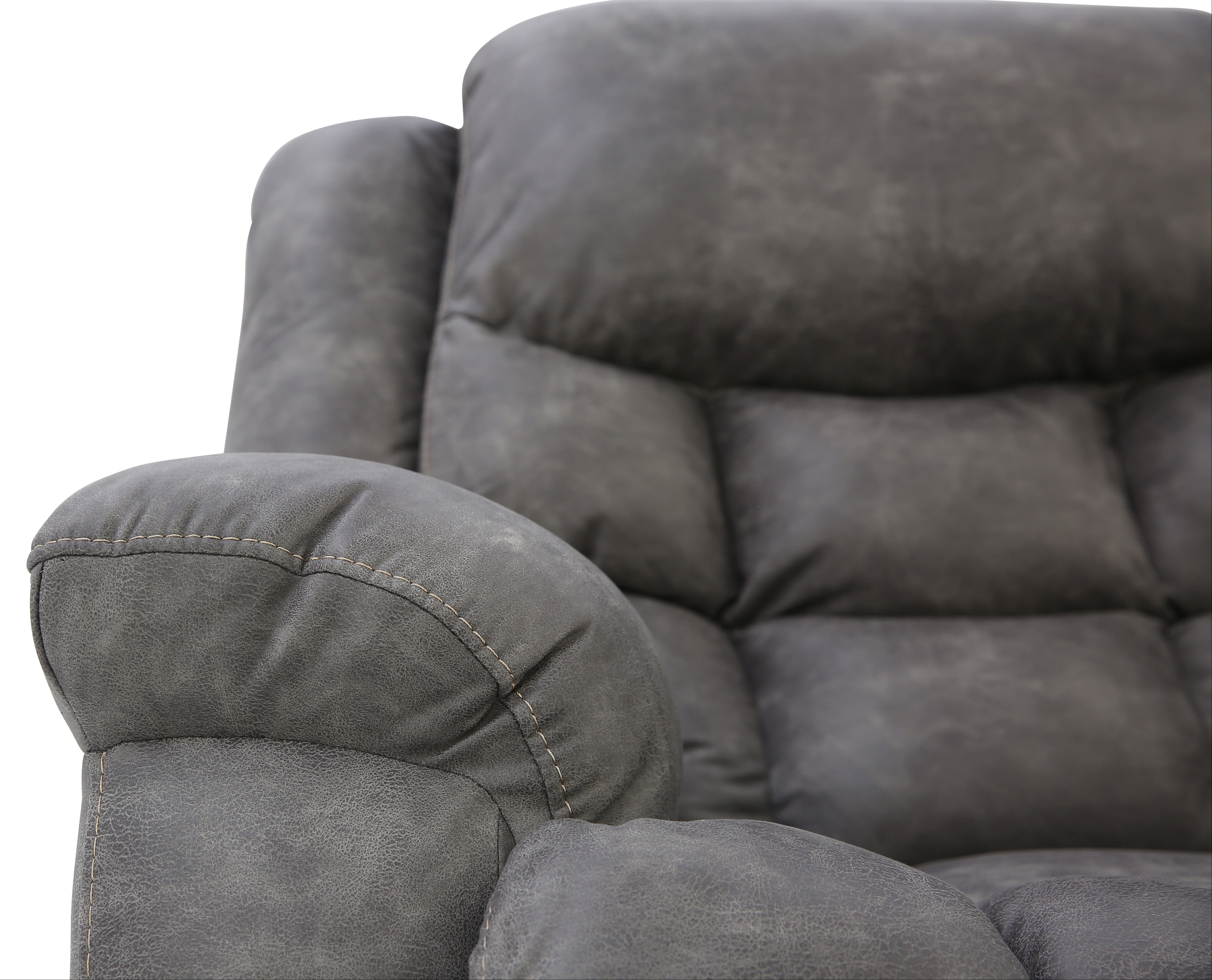Tatum Power Recliner - Pewter - Additional View 5