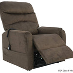 WALNUT LIFT RECLINER WITH HEAT/MASSAGE - Additional View 1