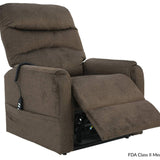 WALNUT LIFT RECLINER WITH HEAT/MASSAGE - Additional View 1