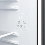 GE FINGERPRINT RESISTANT STAINLESS SIDE BY SIDE WITH DISPENSER - Pearl Silver - Refrigerators - Additional View 11