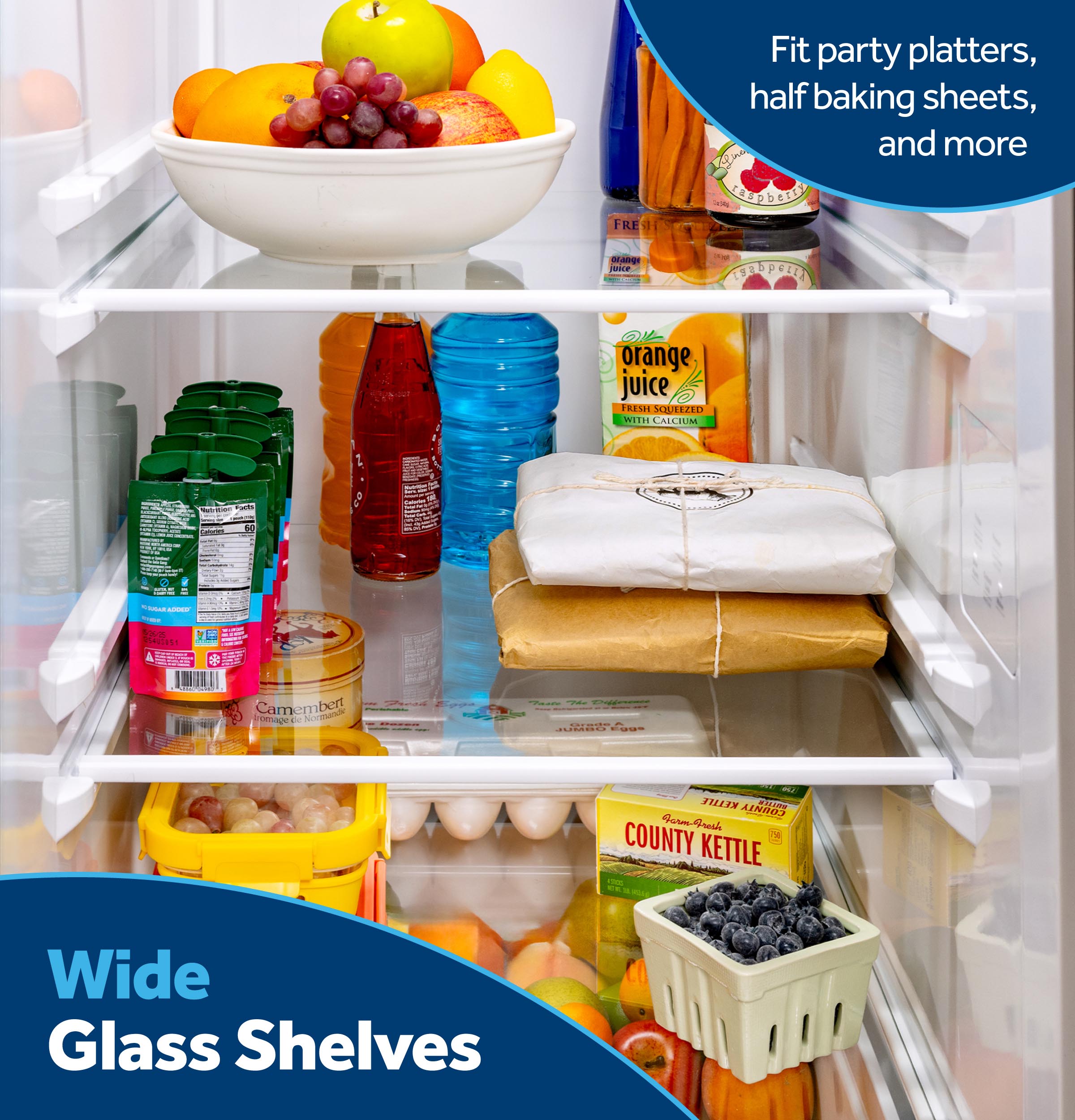 GE FINGERPRINT RESISTANT STAINLESS SIDE BY SIDE WITH DISPENSER - Pearl Silver - Refrigerators - Additional View 16