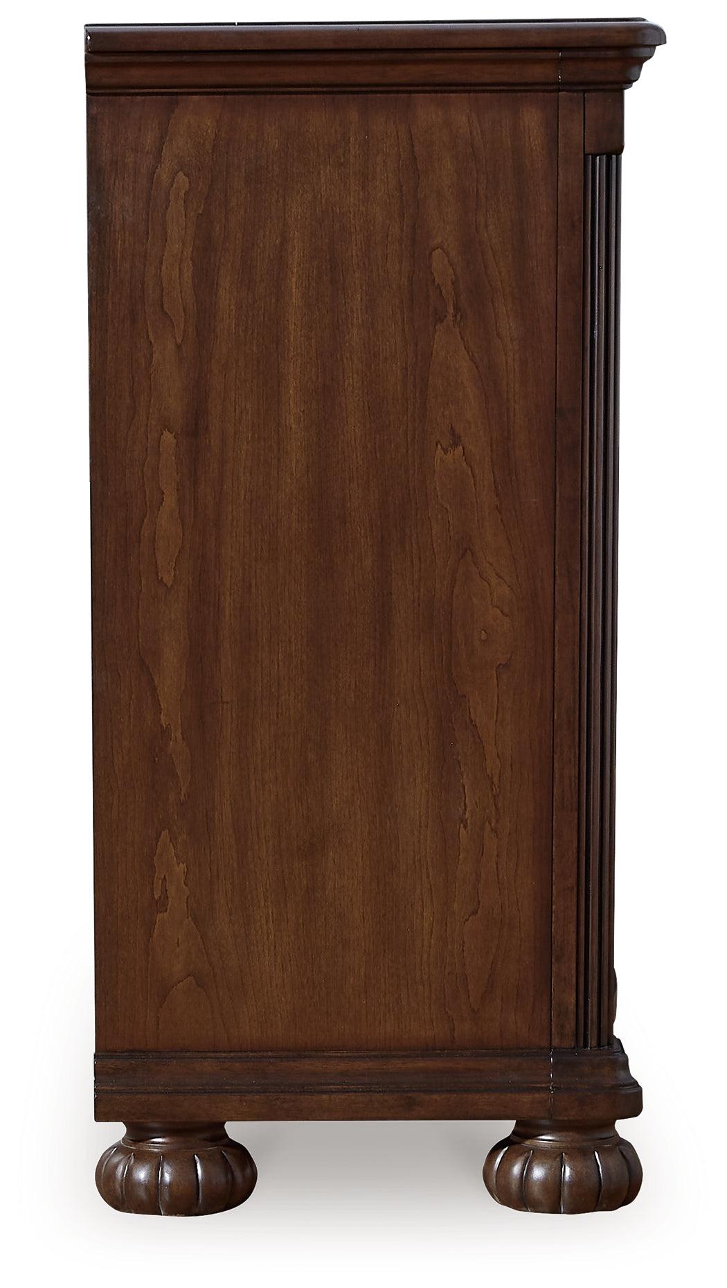 Ashley Furniture - Lavinton Dresser - Dark Brown Wood - Dresser & Mirror - Additional View 4