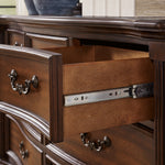 Ashley Furniture - Lavinton Dresser - Dark Brown Wood - Dresser & Mirror - Additional View 6
