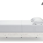 Ashley Furniture - Gerridan Queen Lighted Bed - White Wood - Beds - Additional View 6
