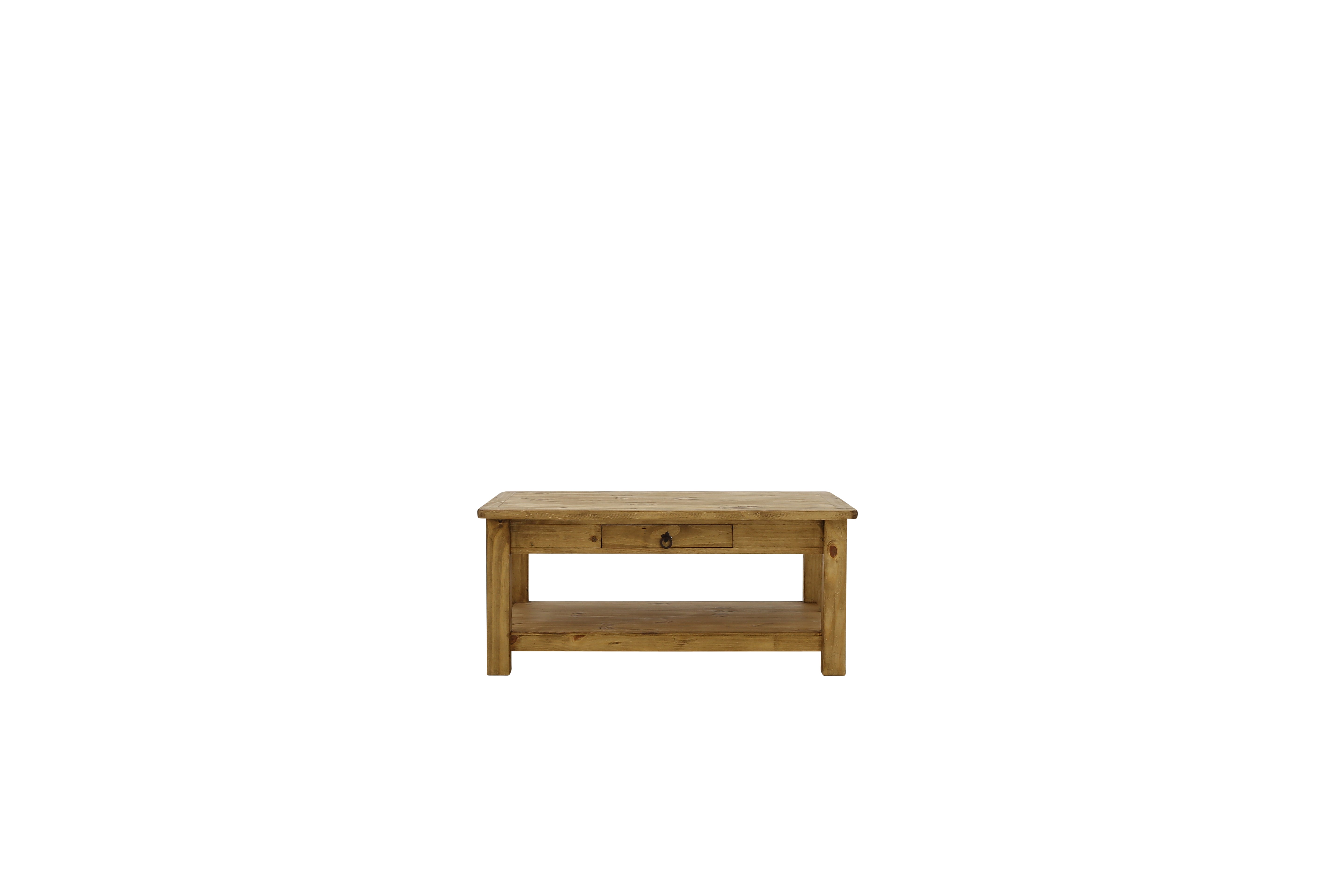 Lawman Cocktail Table - Light Wax