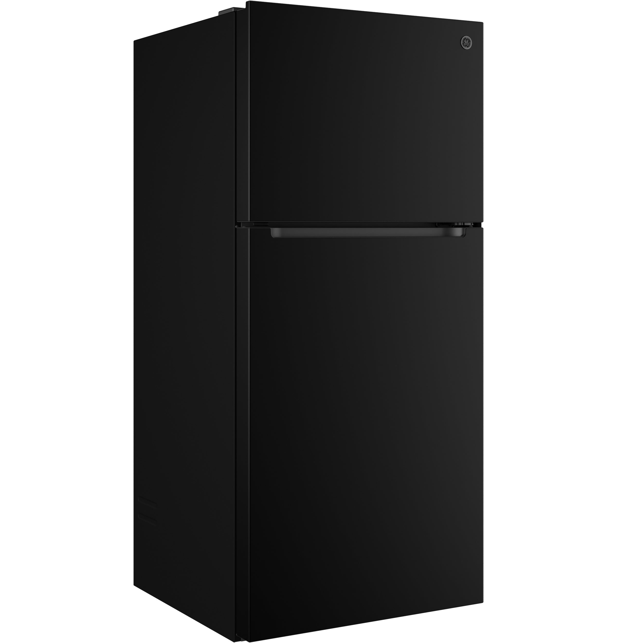 Ge Black 21Cu Top Mount Refrigerator - Refrigerators - Additional View 1