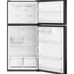 Ge Black 21Cu Top Mount Refrigerator - Refrigerators - Additional View 2