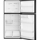 Ge Black 21Cu Top Mount Refrigerator - Refrigerators - Additional View 2