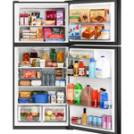 Ge Black 21Cu Top Mount Refrigerator - Refrigerators - Additional View 3