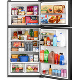 Ge Black 21Cu Top Mount Refrigerator - Refrigerators - Additional View 3