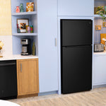 Ge Black 21Cu Top Mount Refrigerator - Refrigerators - Additional View 21