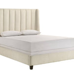 Agnes King Bed - White