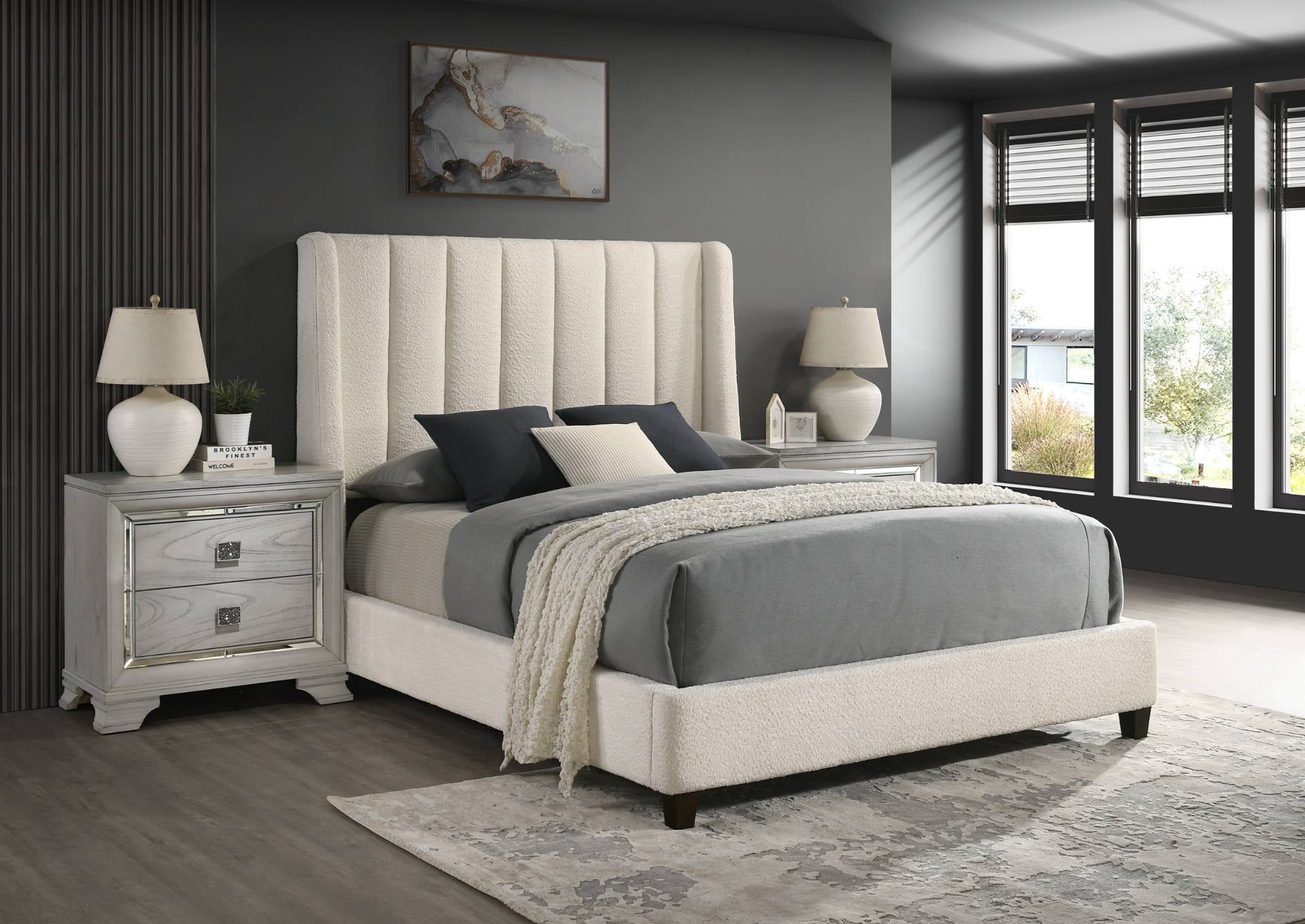 Agnes King Bed - White - Additional View 3