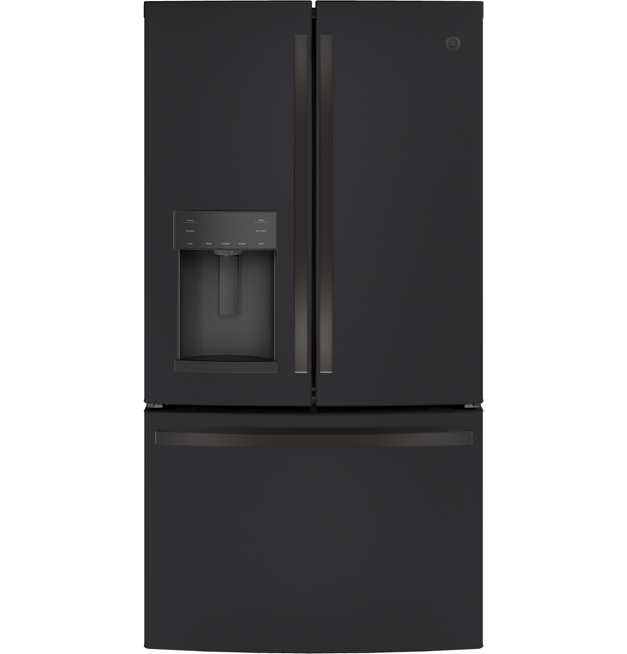 GE BLACK SLATE 27.8CU FRENCH DOOR REFRIGERATOR - Refrigerators