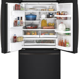 GE BLACK SLATE 27.8CU FRENCH DOOR REFRIGERATOR - Refrigerators - Additional View 1