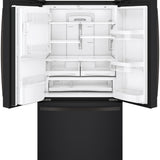 GE BLACK SLATE 27.8CU FRENCH DOOR REFRIGERATOR - Refrigerators - Additional View 2