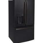 GE BLACK SLATE 27.8CU FRENCH DOOR REFRIGERATOR - Refrigerators - Additional View 3