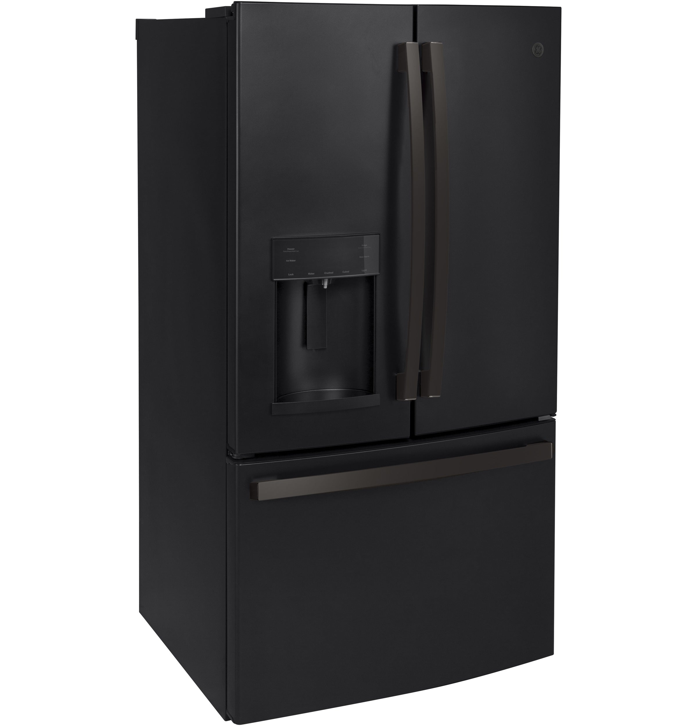 GE BLACK SLATE 27.8CU FRENCH DOOR REFRIGERATOR - Refrigerators - Additional View 3