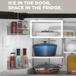 GE BLACK SLATE 27.8CU FRENCH DOOR REFRIGERATOR - Refrigerators - Additional View 9