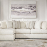 Ashley Furniture - Chessington Ivory 2 Piece Sectional - White Fabric - Sectionals - Additional View 2