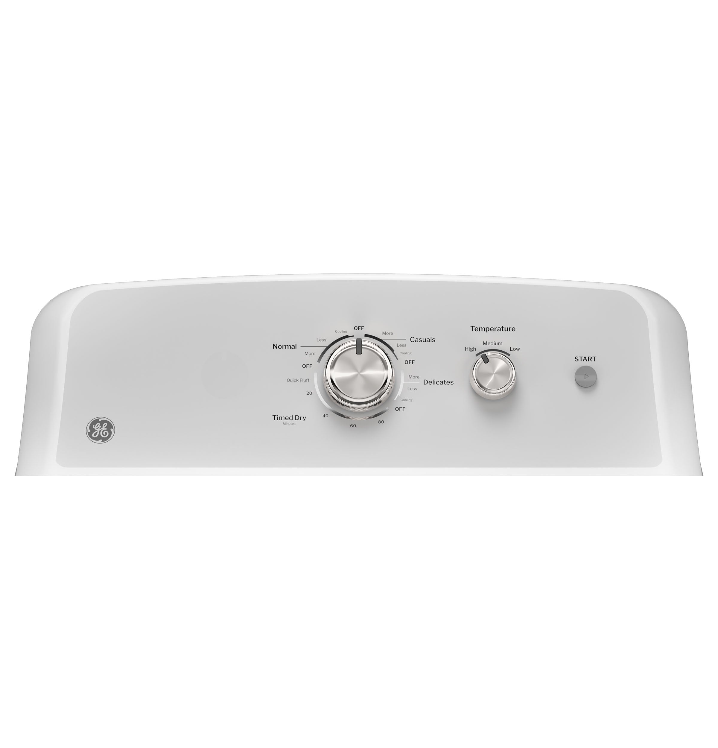 GE WHITE ELECTRIC 7.2CU DRYER - Dryers - Additional View 1