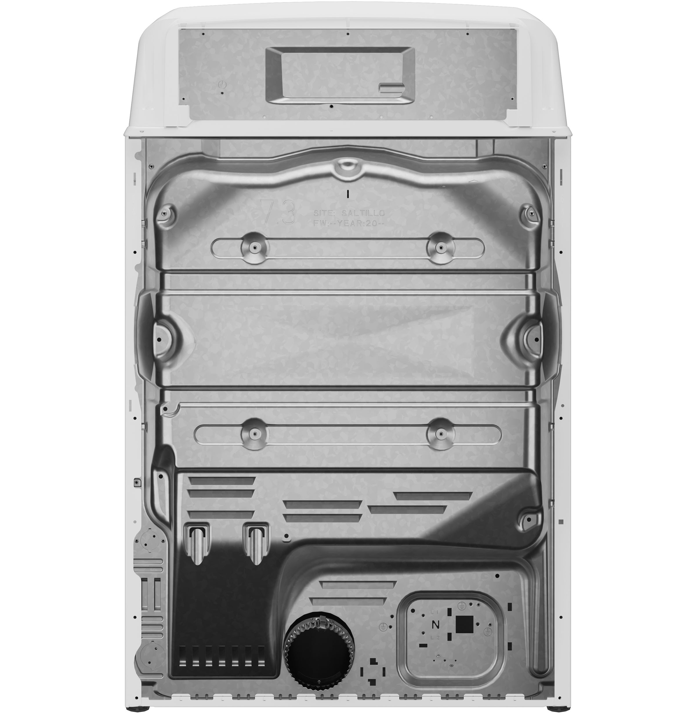 GE WHITE ELECTRIC 7.2CU DRYER - Dryers - Additional View 5