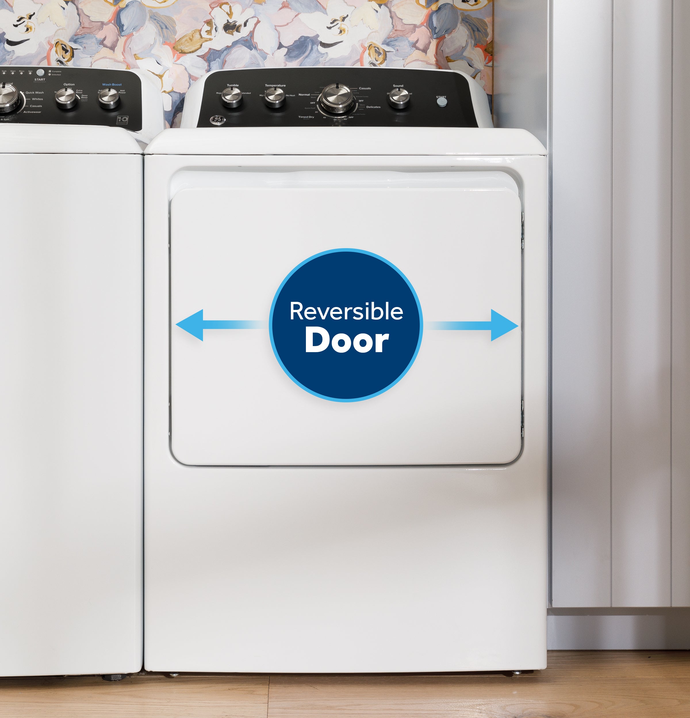 GE WHITE ELECTRIC 7.2CU DRYER - Dryers - Additional View 8