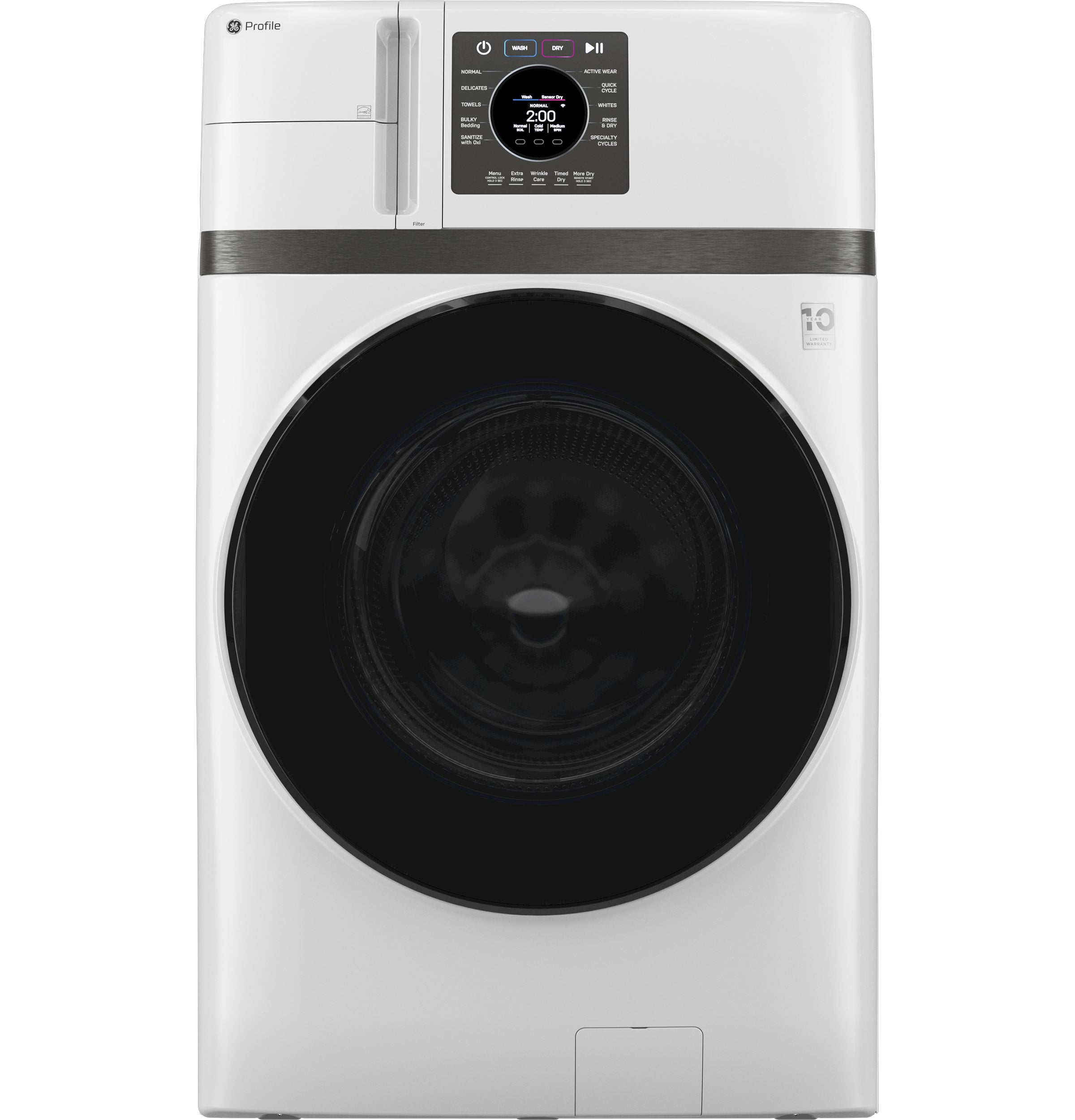 GE PROFILE WHITE 4.6CU WASHER DRYER COMBO - Washers