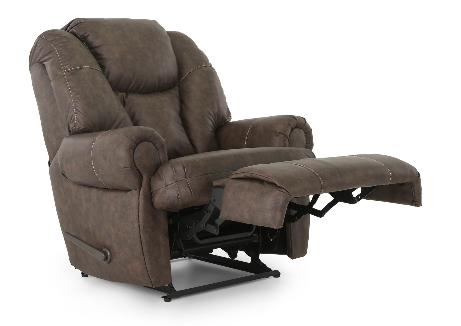 Malcolm Big Man Recliner - Walnut - Additional View 2
