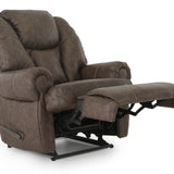 Malcolm Big Man Recliner - Walnut - Additional View 2