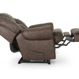 Malcolm Big Man Recliner - Walnut - Additional View 3