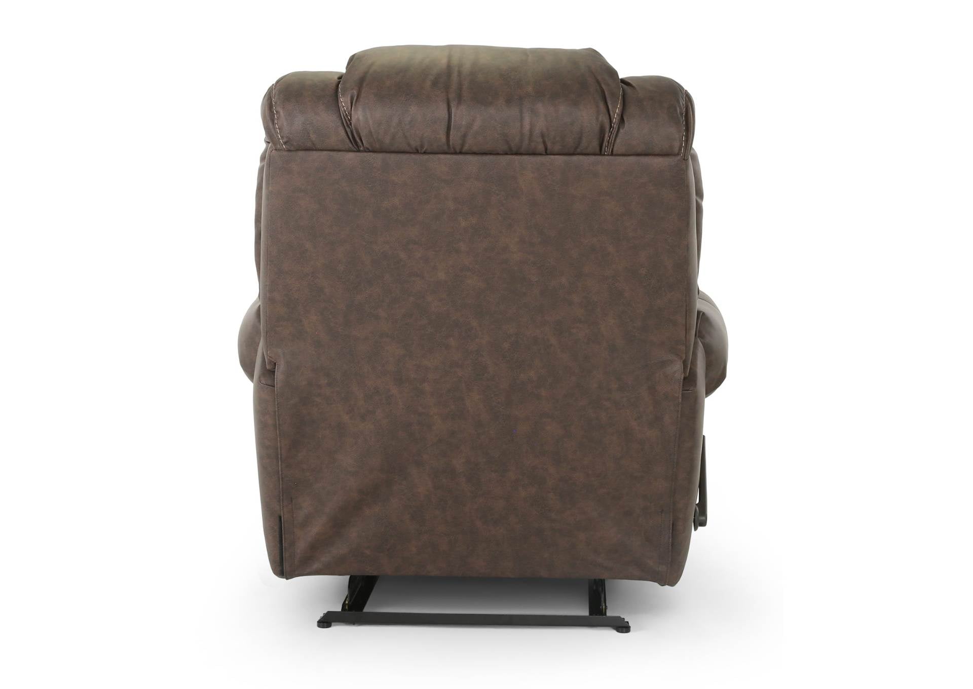 Malcolm Big Man Recliner - Walnut - Additional View 4