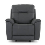 CANNOCK MIDNIGHT LEATHER 4P POWER RECLINER
