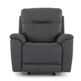 CANNOCK MIDNIGHT LEATHER 4P POWER RECLINER