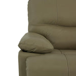 Odessa Leather Power Zero Gravity Recliner - Taupe - Additional View 3