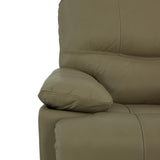Odessa Leather Power Zero Gravity Recliner - Taupe - Additional View 3