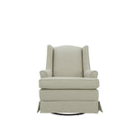 NATASHA BEIGE SWIVEL GLIDER