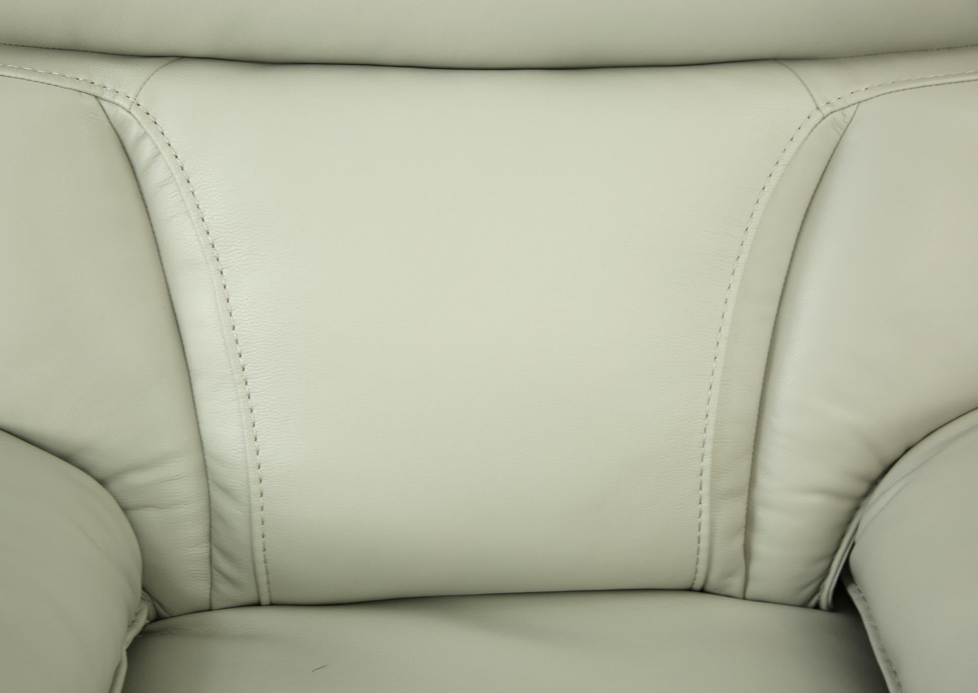 Benelli Leather Power Zero G Recliner - Fog - Additional View 4