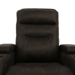 Pecos Dark Swivel Glider Recliner - Brown - Additional View 3
