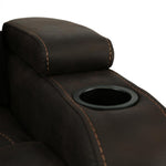 Pecos Dark Swivel Glider Recliner - Brown - Additional View 5
