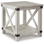 Ashley Furniture - CARYNHURST RECT END TABLE - Beige Wood - Tables