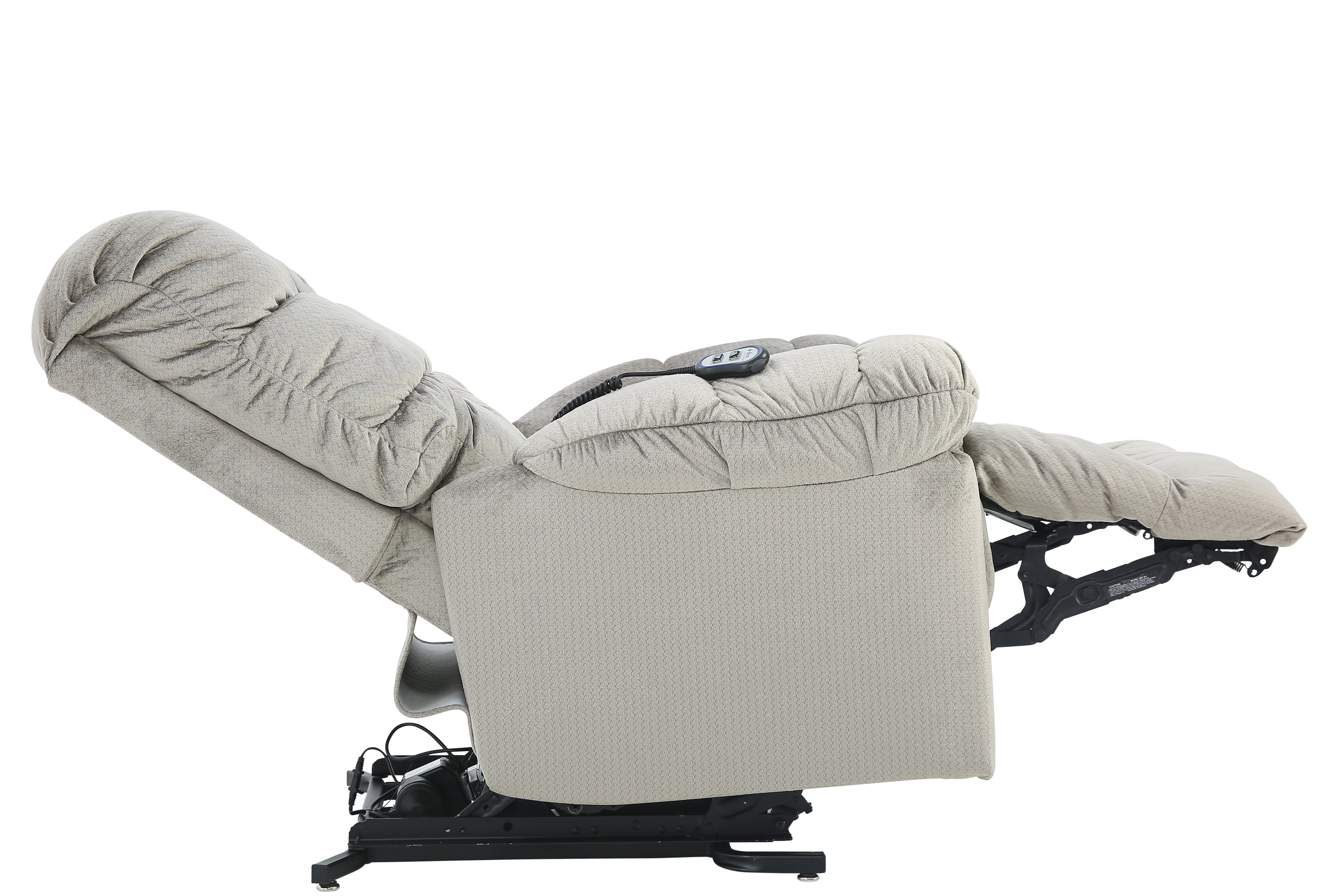 Brosmer Power Lift Recliner - Cocoa - Additional View 4