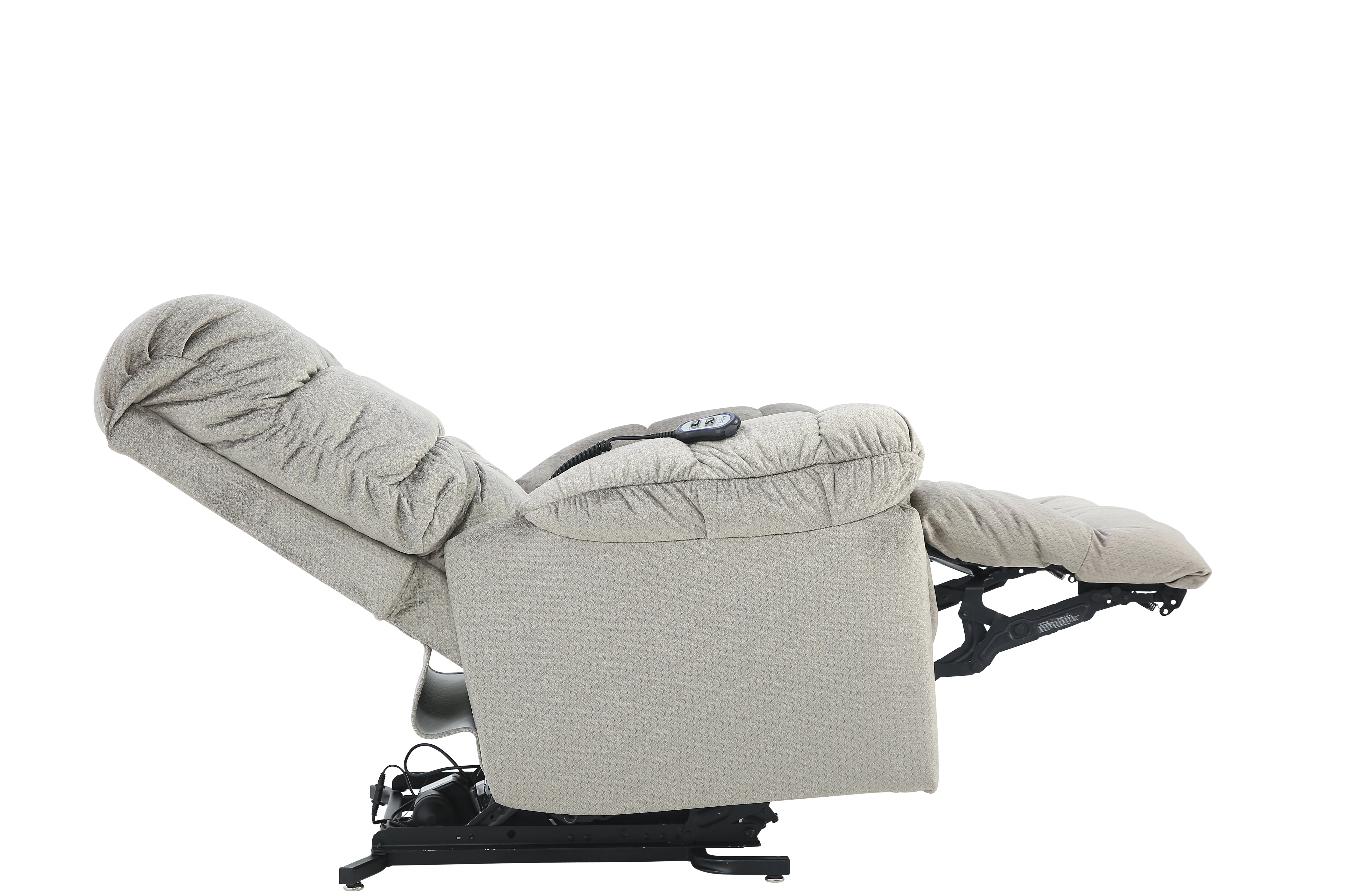 Brosmer Power Lift Recliner - Cocoa - Additional View 4