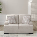 Ashley Furniture - HIGH PROFILE TAUPE LOVESEAT - Beige Fabric - Loveseats - Additional View 1