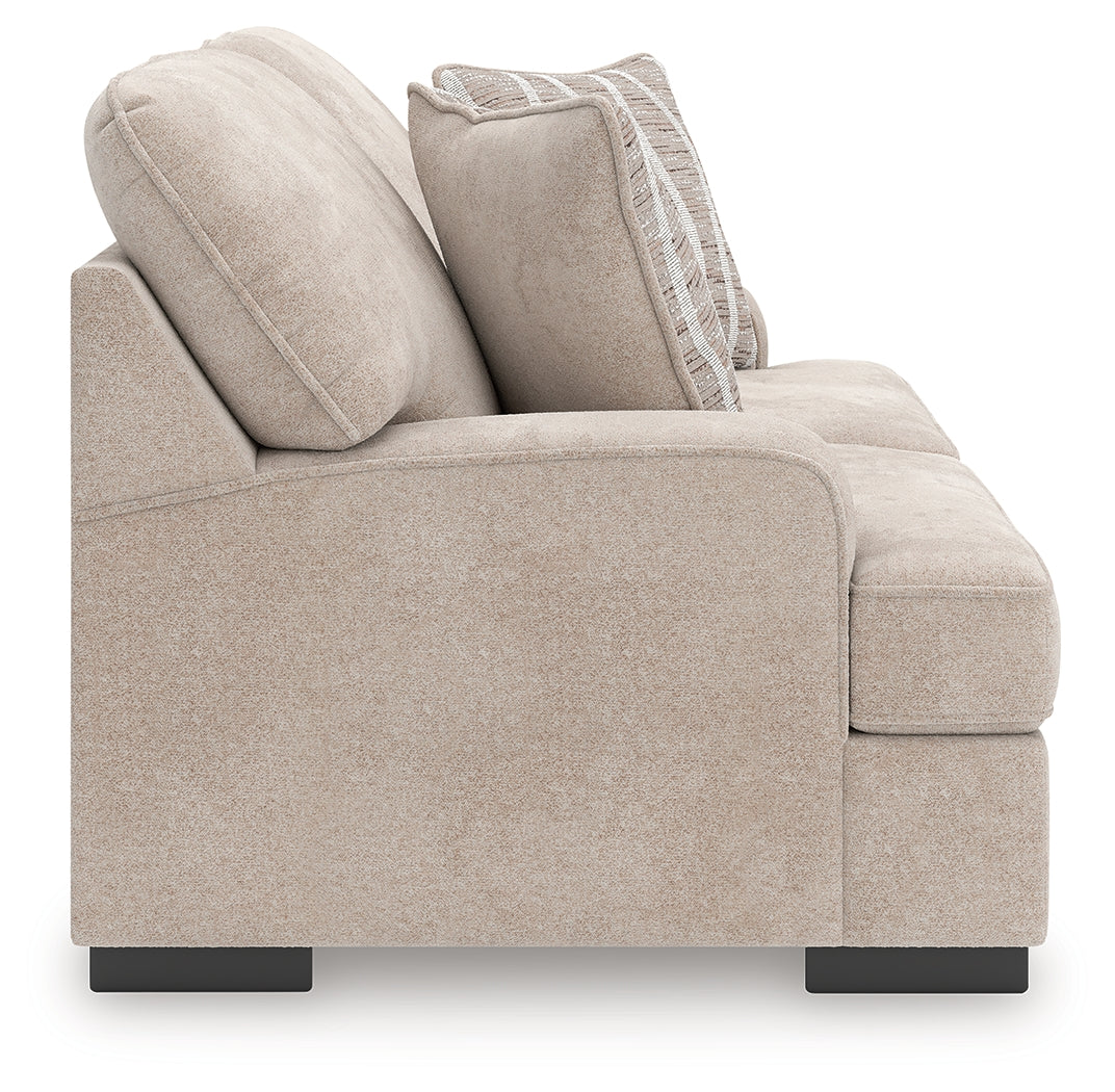 Ashley Furniture - HIGH PROFILE TAUPE LOVESEAT - Beige Fabric - Loveseats - Additional View 4