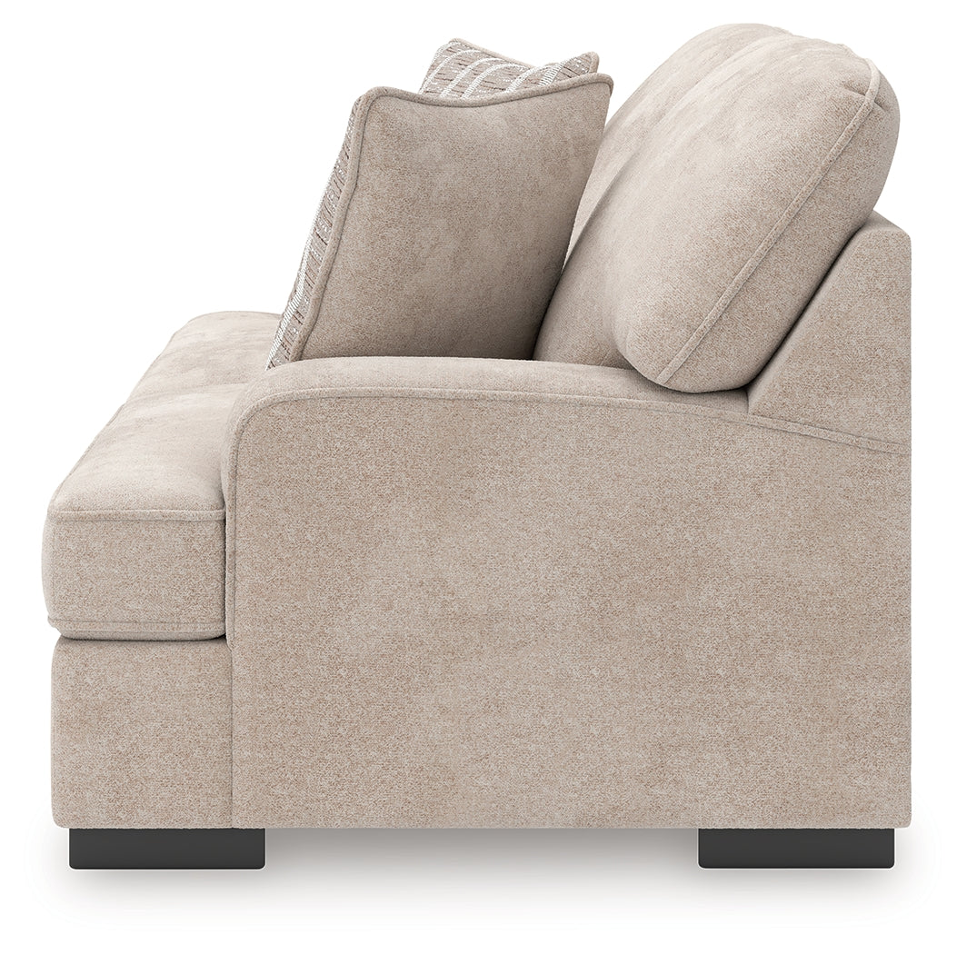 Ashley Furniture - HIGH PROFILE TAUPE LOVESEAT - Beige Fabric - Loveseats - Additional View 6